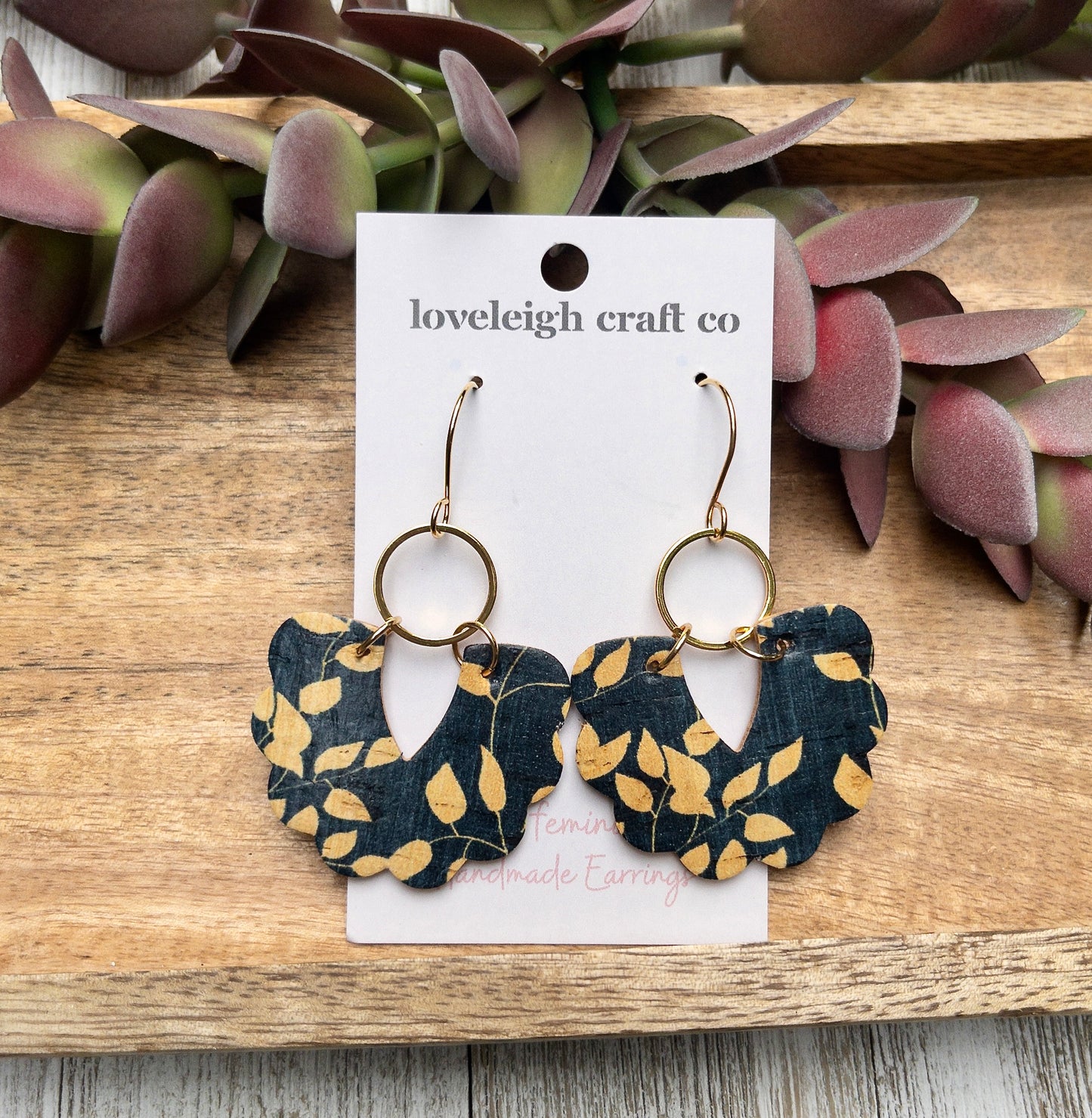 Lorelei Scalloped Earrings