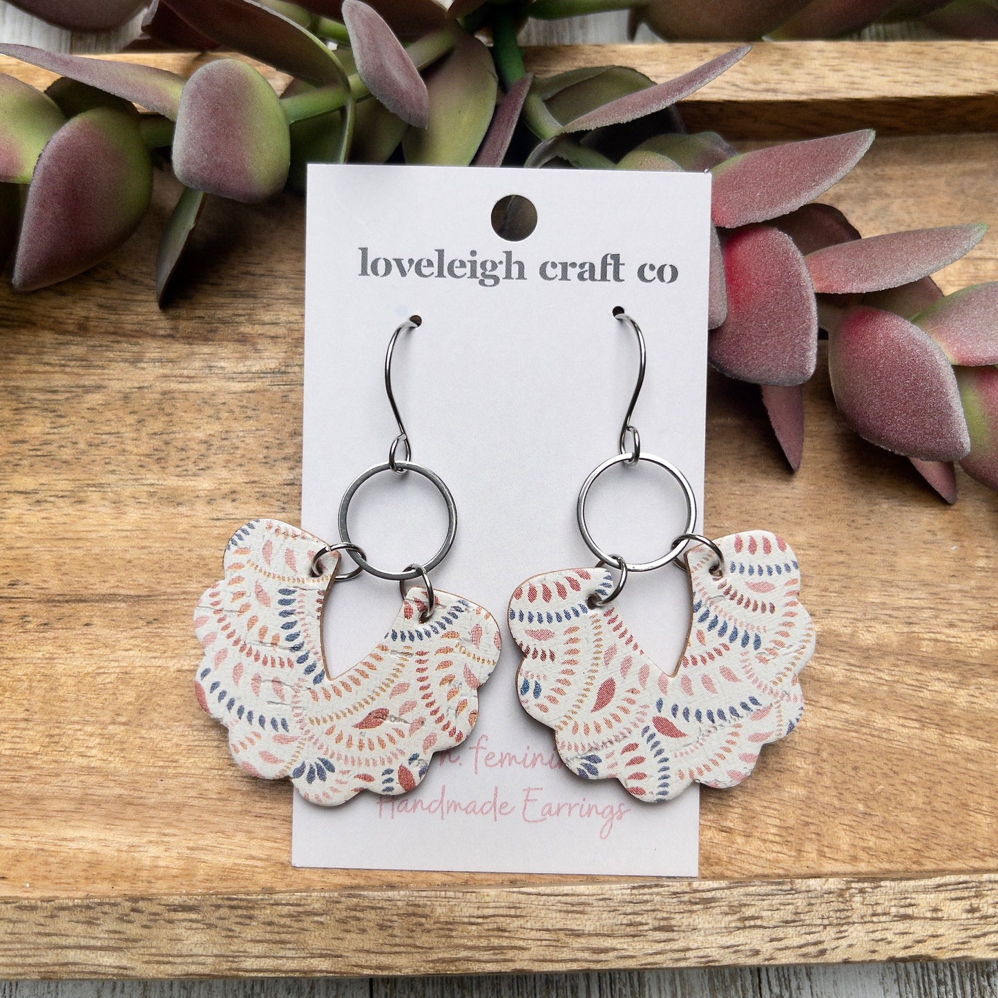 Lorelei Scalloped Earrings
