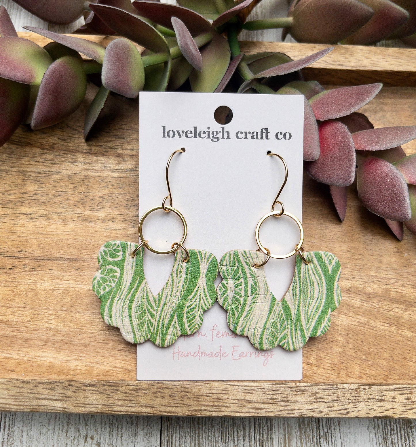 Lorelei Scalloped Earrings