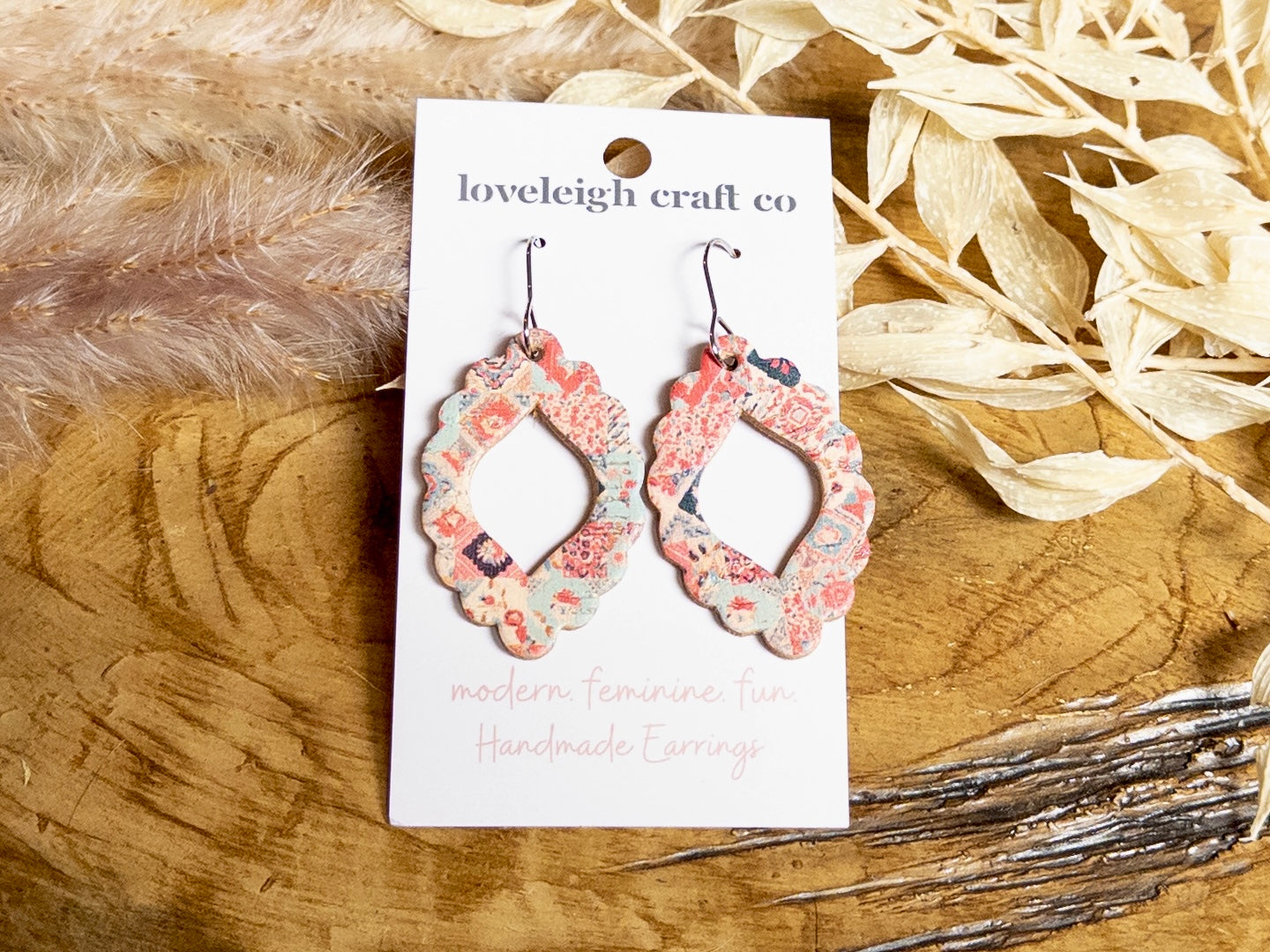Delicate Open Scallop Earrings