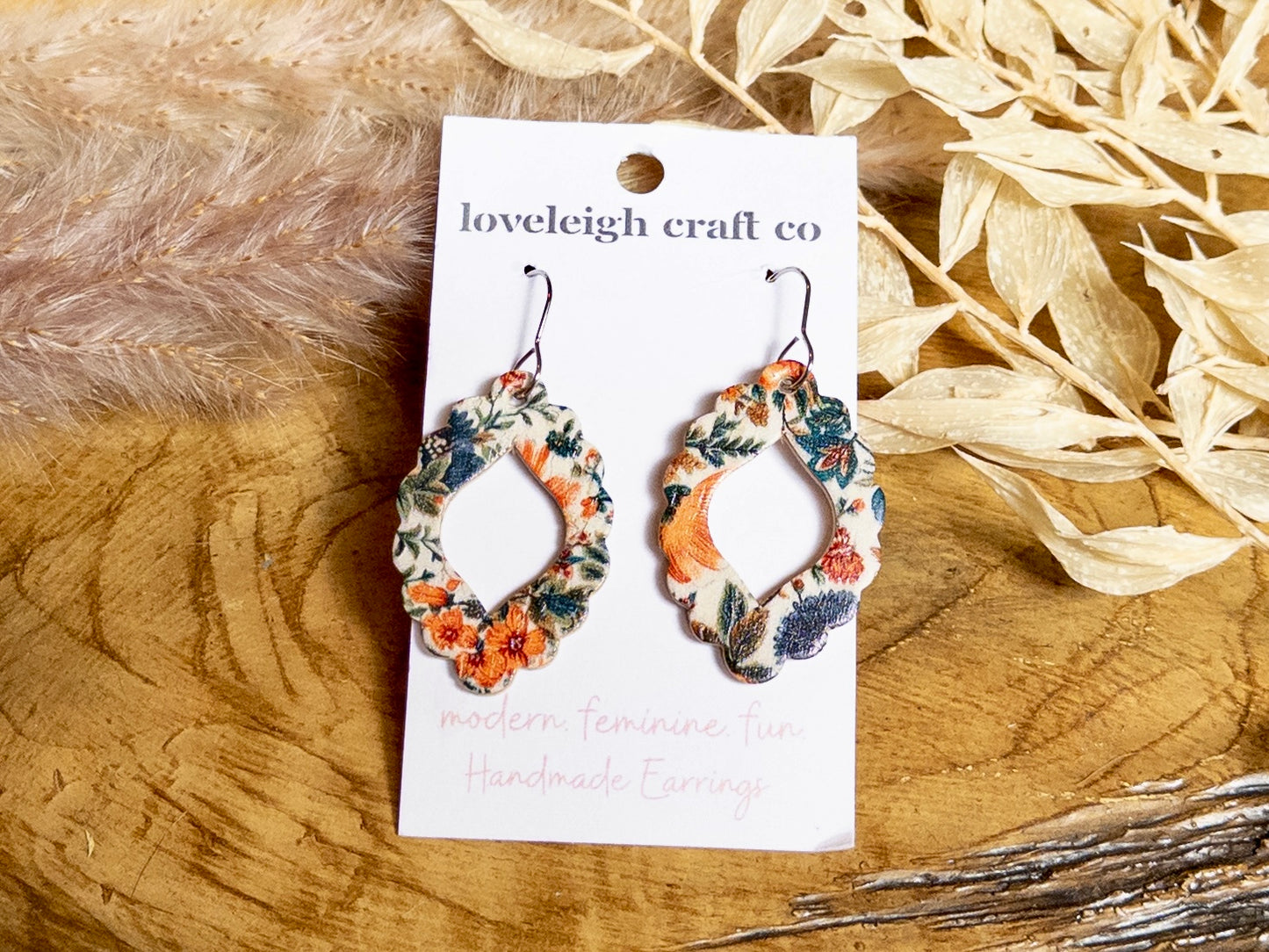 Delicate Open Scallop Earrings