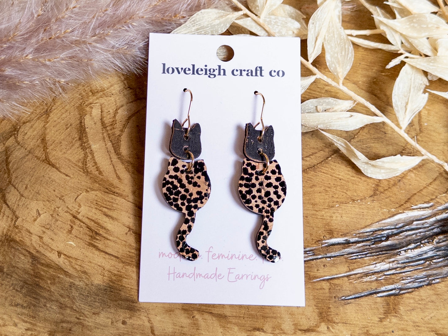 Kitty Cork Earrings