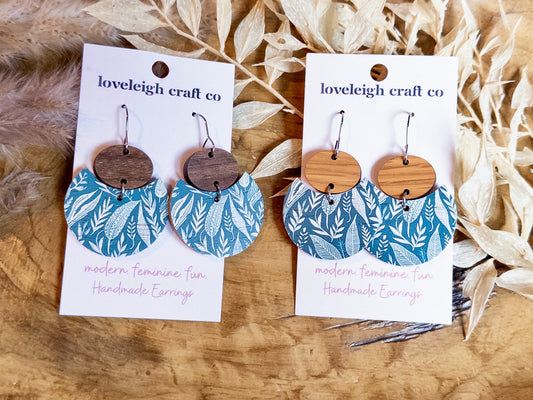 Oval Scoop Earrings